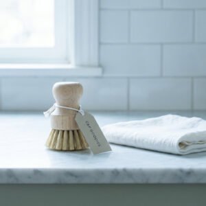 Natural Bristle Dish Brush